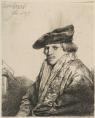 Рембранд - Млад мъж с кадифена шапка